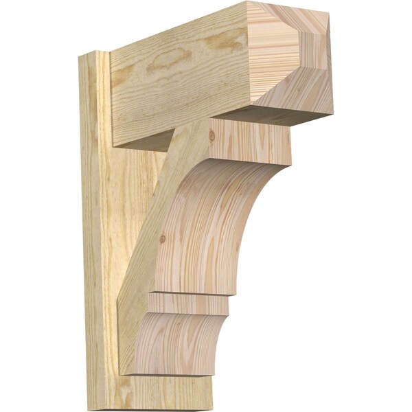 Ekena Millwork Balboa Rough Sawn Craftsman Outlooker, Douglas Fir, 8"W x 18"D x 22"H OUT08X18X22BOA04RDF - main
